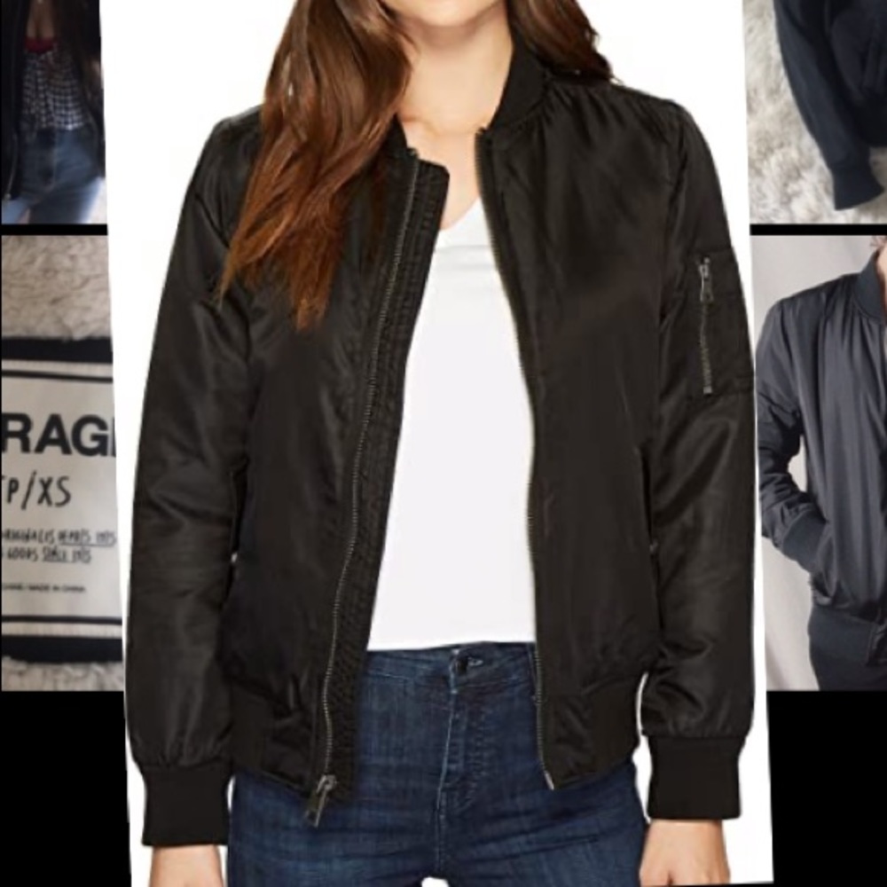 Garage bomber jacket